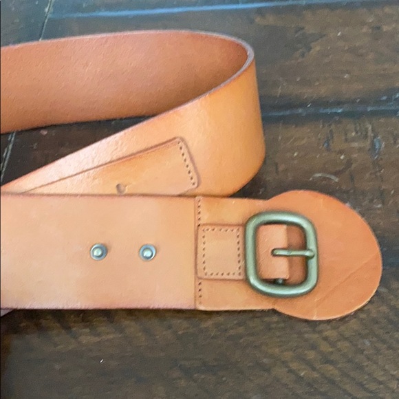 Michael Stars Genuine Leather Belt LARGE main image 4